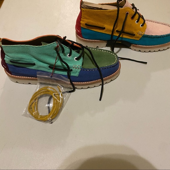 COPY - Sperry Men's Cloud Corduroy Multicolor John Legend Chukka Boots - Picture 5 of 6